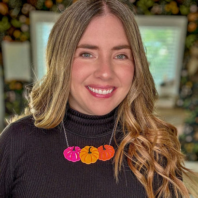 Just Gourdgeous Necklace  -  Erstwilder  -  Quirky Resin and Enamel Accessories