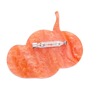 Purely Pumpkin Brooch  -  Erstwilder  -  Quirky Resin and Enamel Accessories