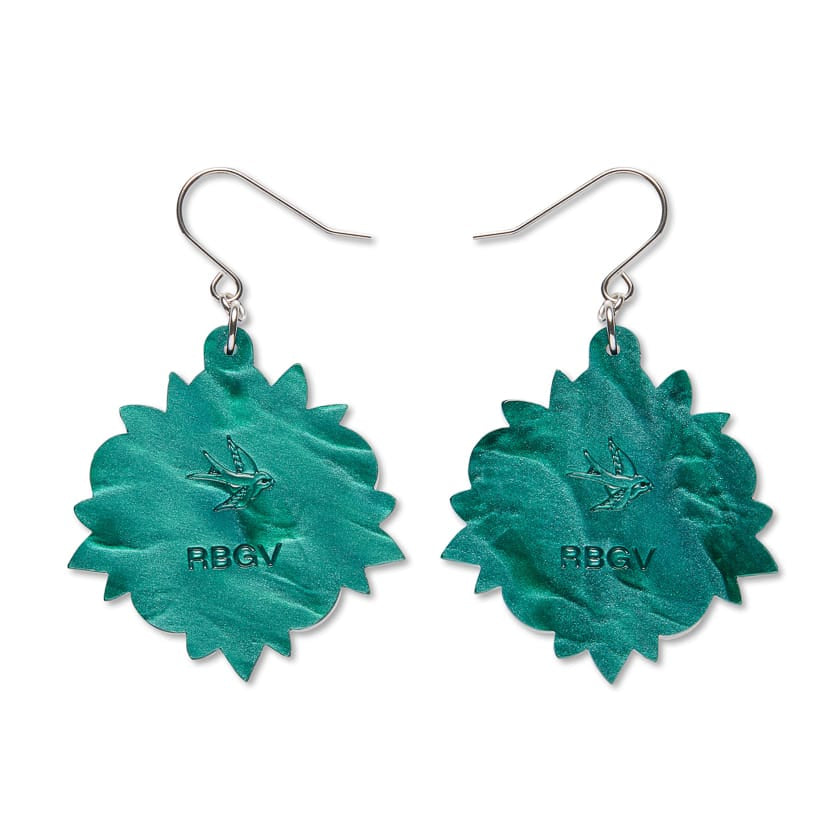 Mānuka Drop Earrings  -  Erstwilder  -  Quirky Resin and Enamel Accessories