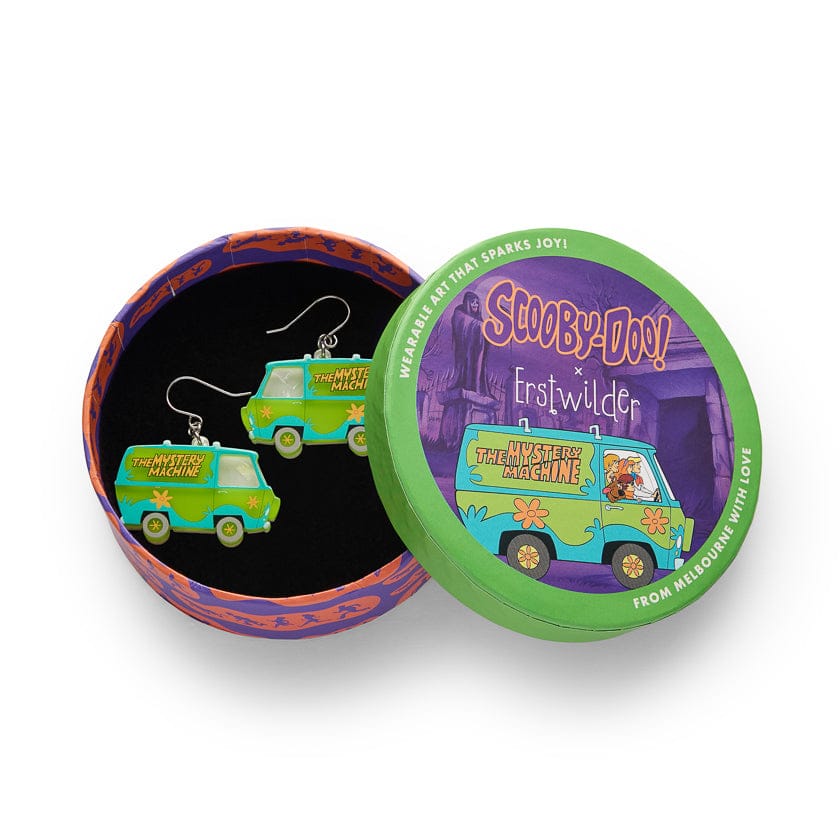 The Mystery Machine Drop Earrings  -  Erstwilder  -  Quirky Resin and Enamel Accessories