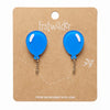Balloons Drop Earrings – Blue