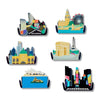 Fireworks Far & Wide Brooch  -  Erstwilder  -  Quirky Resin and Enamel Accessories