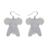 The Sweetest Koala Drop Earrings  -  Erstwilder  -  Quirky Resin and Enamel Accessories