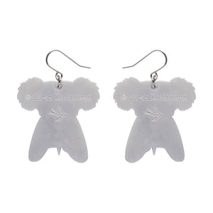 The Sweetest Koala Drop Earrings  -  Erstwilder  -  Quirky Resin and Enamel Accessories