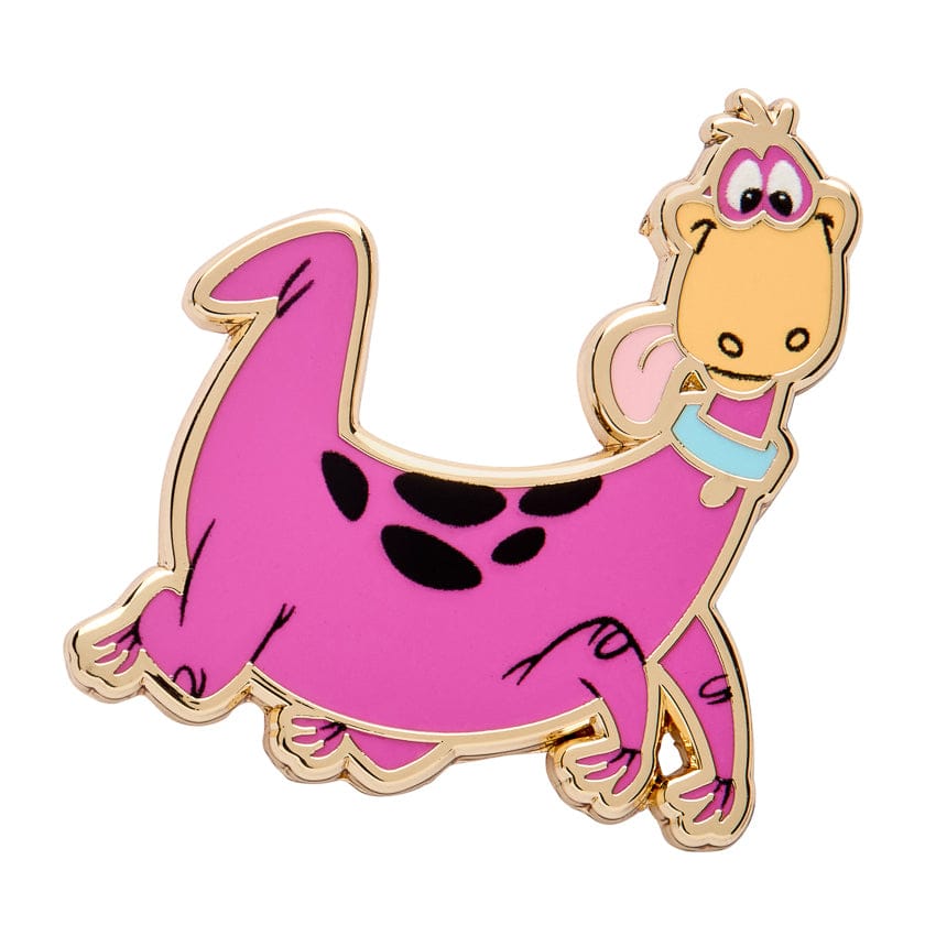 Dino Flintstone Enamel Pin  -  Erstwilder  -  Quirky Resin and Enamel Accessories