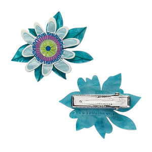 Passionate Petals Hair Clips Set - 2 Piece  -  Erstwilder  -  Quirky Resin and Enamel Accessories