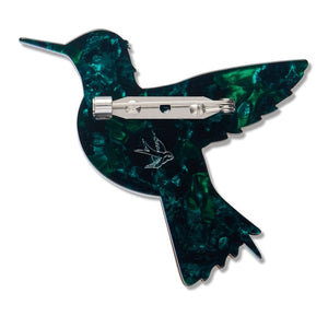 Dusky Starfrontlet Brooch  -  Erstwilder  -  Quirky Resin and Enamel Accessories