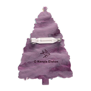 Tinsel Town Icon Brooch  -  Erstwilder  -  Quirky Resin and Enamel Accessories