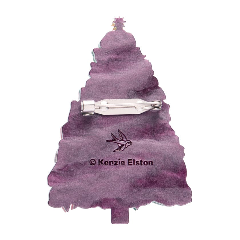 Tinsel Town Icon Brooch  -  Erstwilder  -  Quirky Resin and Enamel Accessories