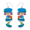 Blueberry Muffin Drop Earrings  -  Erstwilder  -  Quirky Resin and Enamel Accessories