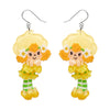 Lemon Meringue Drop Earrings  -  Erstwilder  -  Quirky Resin and Enamel Accessories