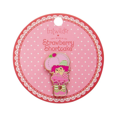 Raspberry Tart Enamel Pin  -  Erstwilder  -  Quirky Resin and Enamel Accessories