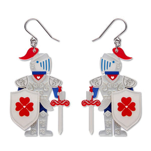 Plot Armour Drop Earrings  -  Erstwilder  -  Quirky Resin and Enamel Accessories