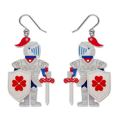 Plot Armour Drop Earrings  -  Erstwilder  -  Quirky Resin and Enamel Accessories