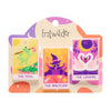 Tarot Simplified Mini Brooch Set - Set - 3 Piece  -  Erstwilder Simplified  -  Quirky Resin and Enamel Accessories