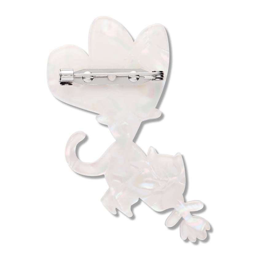 Lutz & Lofty Brooch  -  Erstwilder  -  Quirky Resin and Enamel Accessories