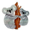 Among the Eucalyptus Brooch Pair  -  Erstwilder  -  Quirky Resin and Enamel Accessories