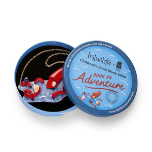 Cal the Giant Squid Necklace  -  Erstwilder  -  Quirky Resin and Enamel Accessories