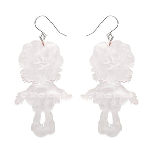 Sweet Strawberry Shortcake Drop Earrings  -  Erstwilder  -  Quirky Resin and Enamel Accessories