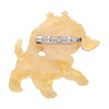 Puppy Brite Brooch  -  Erstwilder  -  Quirky Resin and Enamel Accessories