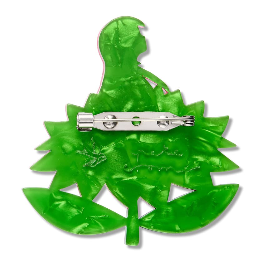 Pocket Princess Brooch  -  Erstwilder  -  Quirky Resin and Enamel Accessories