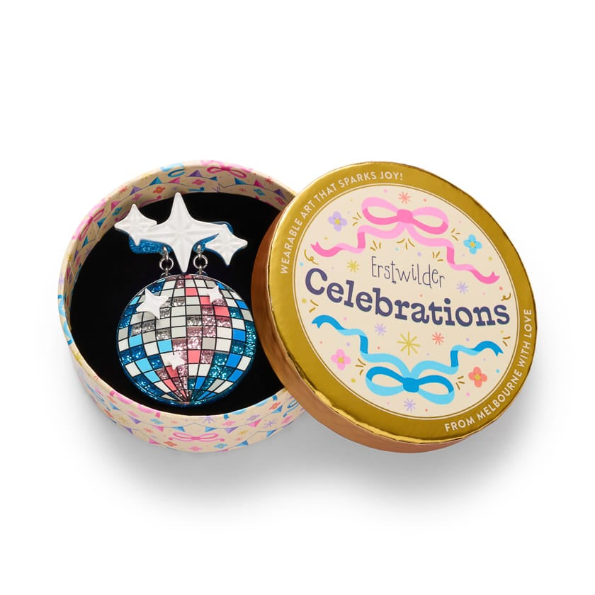 Saturday Night Fever Brooch  -  Erstwilder  -  Quirky Resin and Enamel Accessories