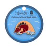 Otso the Bear Enamel Pin  -  Erstwilder  -  Quirky Resin and Enamel Accessories