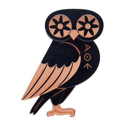 Wisdom Keeper Brooch  -  Erstwilder  -  Quirky Resin and Enamel Accessories