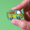The Mystery Machine Enamel Pin  -  Erstwilder  -  Quirky Resin and Enamel Accessories