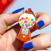 Gumball Surprise Enamel Pin  -  Erstwilder  -  Quirky Resin and Enamel Accessories
