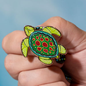 Yaunati Enamel Pin  -  Erstwilder  -  Quirky Resin and Enamel Accessories