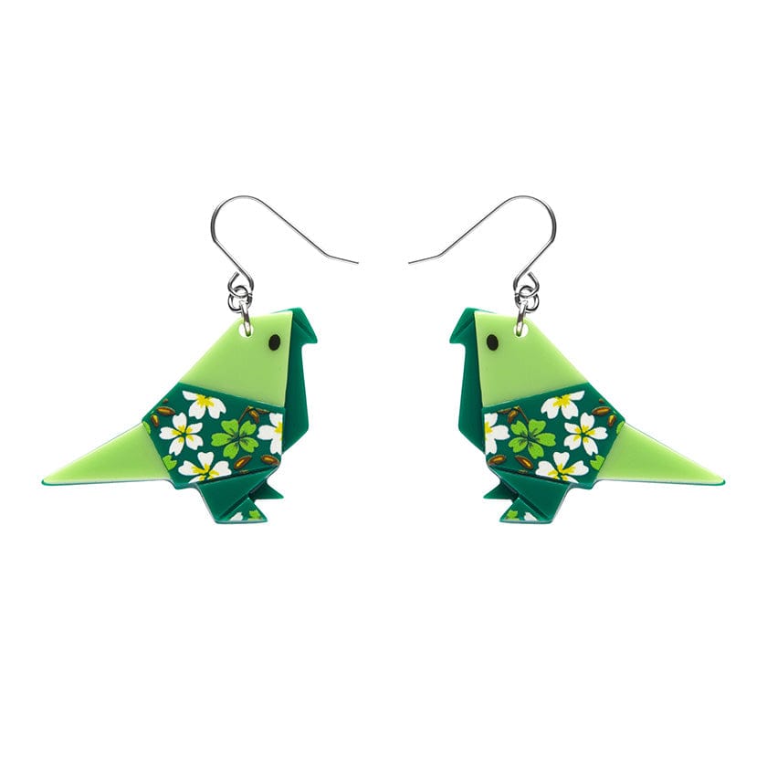 Gift of the Gab Drop Earrings (IMPERFECT)  -  Erstwilder  -  Quirky Resin and Enamel Accessories