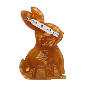 Maple the Bunny Brooch  -  Erstwilder  -  Quirky Resin and Enamel Accessories