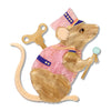 Clockwork Mouse Brooch