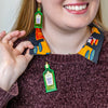 Pressed for Style Brooch  -  Erstwilder  -  Quirky Resin and Enamel Accessories