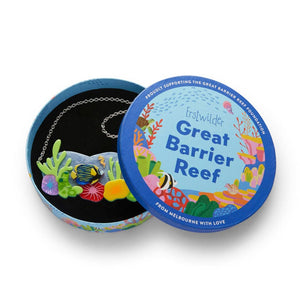 Coral Reef Necklace  -  Erstwilder  -  Quirky Resin and Enamel Accessories