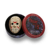 Jason Voorhees Mask Brooch  -  Erstwilder  -  Quirky Resin and Enamel Accessories