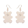 Grand Prize Teddy Drop Earrings  -  Erstwilder  -  Quirky Resin and Enamel Accessories