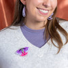Flutter By Night Brooch