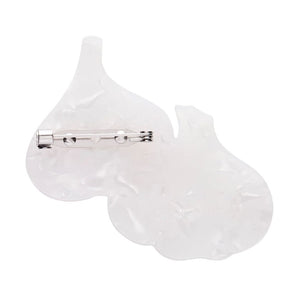 Garlic Guardian Brooch  -  Erstwilder  -  Quirky Resin and Enamel Accessories
