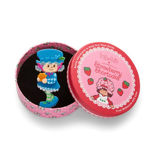 Blueberry Muffin Brooch (IMPERFECT)  -  Erstwilder  -  Quirky Resin and Enamel Accessories