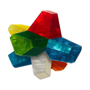 Everlasting Gobstopper Brooch (IMPERFECT)  -  Erstwilder  -  Quirky Resin and Enamel Accessories