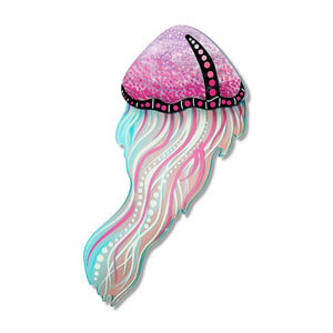 Wakarri Brooch  -  Erstwilder  -  Quirky Resin and Enamel Accessories