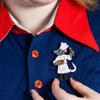 Chez Raton Brooch