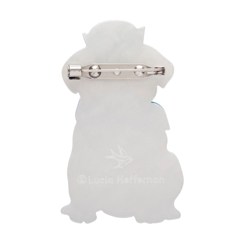 The Sailor Pup Brooch (IMPERFECT)  -  Erstwilder  -  Quirky Resin and Enamel Accessories