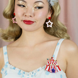 The Big Top Brooch  -  Erstwilder  -  Quirky Resin and Enamel Accessories