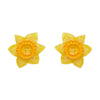 Delightful Daffodil Stud Earrings  -  Erstwilder  -  Quirky Resin and Enamel Accessories