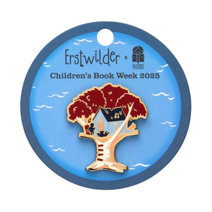 The Treehouse Enamel Pin  -  Erstwilder  -  Quirky Resin and Enamel Accessories