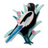 Max the Magpie Brooch