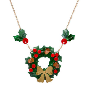 Forest Wreath Necklace  -  Erstwilder  -  Quirky Resin and Enamel Accessories